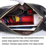 Stylish Middle Aged Women Shoulder Bag - Black