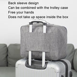 Large Capacity Cationic Trolley Suitcase for Trip Storage - Navy