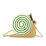 Adorable Kids' Tassel Purse Cute Cartoon Animals - Snail