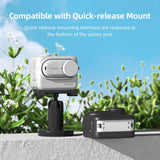 Amagisn Silicone Body Cover for Insta360 Go 3 with Lanyard - Gray