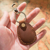 Vintage Leather Proximity Card Holder Access Control - Coffe