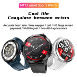 1.32 Inch Tft Screen Smart Watch Support Bluetooth Call & Alipay - Silver