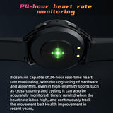 1.32 Inch Tft Screen Smart Watch Support Bluetooth Call & Alipay - Silver