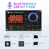 12V 100W Bluetooth Power Amp Board W / Recording - Small Remote Control