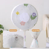60x148cm Long All Round 3d Fan Dust Cover - Cactus