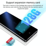 1.8 Inch Metal Bluetooth Mp3 / Mp4 Player With Touch Screen 8Gb - 8Gb Rose Gold