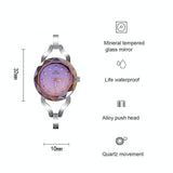Sparkling Aurora Star Diamond Chain Watch for Women - Rose Gold
