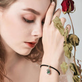 925 Sterling Silver Surprise Love Pendant For Diy Bracelets & Necklaces - Blue