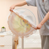 16 Cartoon Children Electric Fan with All-inclusive Mesh Protection Net and Anti-pinch Hand Cover - Safe and Fun - Sun Flower