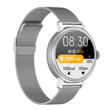 Smart Steel Watch With Colour Screen - Cf90 - Silver