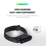 Waterproof Smartwatch With Call Reminder And Health Monitoring - Black