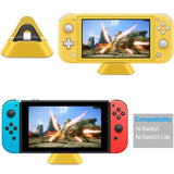2-pack Portable Triangle Charger for Nintendo Switch / Lite - Gray
