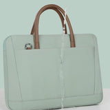 13-13.3 Inch Laptop Bag Crossbody Briefcase in Oxford Cloth - Blue - 14 - 14.6 Inch