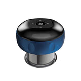 12-Speed Electric Cupping Massage Device Fast Charging - Red Wine