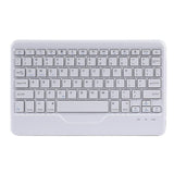 10.2 / 10.5 Inch Bluetooth Keyboard Tablet Case With Triangle Holder & Pen Slot - Gradient Dark Green