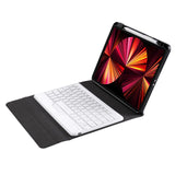 10.2 / 10.5 Inch Bluetooth Keyboard Tablet Case With Triangle Holder & Pen Slot - Gradient Dark Green