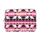 13 Inch Lingge Laptop Liner Bag - Pattern Design - Orange Pattern Geometry