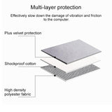 15.4 Inch Laptop Felt Sleeve Protective Case Carrying Bag - Pink