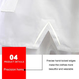 130Cm Cotton Taekwondo Training Uniform For All Ages - Black - 150