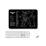2 Pack Non Slip Office Gaming Mouse Pad 5Mm - Sps-Browninghi-Power