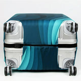 29-32 Inch Travel Suitcase Dust Covers - Elastic & Abrasion-resistant - Gradient Ripple