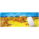Large Oil Painting Desk Rubber Mouse Pad - Room