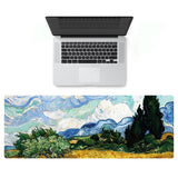Large Oil Painting Desk Rubber Mouse Pad - Room
