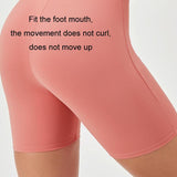 Quick Drying Women Square Neck Yoga Jumpsuit - Rose Pink - Xxl