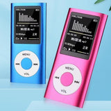 1.8 Inch Metal Mp4 Player + 16G Tf Card + Earphone + Cable - Red - With 8G Tf Card+Earphone+Cable