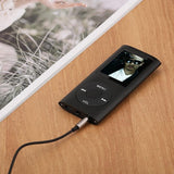 1.8 Inch Metal Mp4 Player + 16G Tf Card + Earphone + Cable - Red - With 8G Tf Card+Earphone+Cable