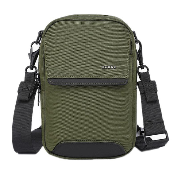 Waterproof Men Shoulder Bag Multifunctional & Durable - Green