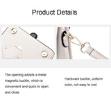 Versatile Small Square Handbag For Women - Pink