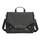 Anti-drop Crossbody Laptop Bag - Fits 13.3-16 Inch - Airbag Protection - Black Lightning