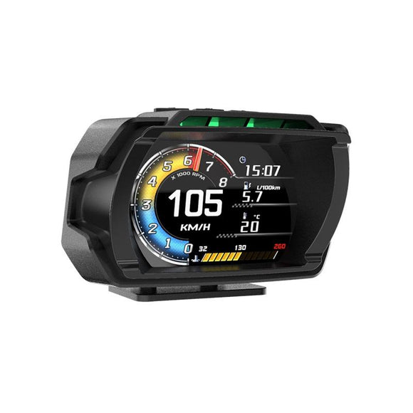 Car Obd Hud Lcd Speedometer Clear Display - Japanese Version