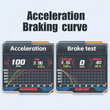 Car Obd Hud Lcd Speedometer Clear Display - Japanese Version