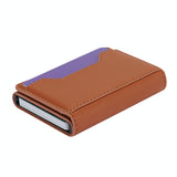 10x6x3cm Secure Brush Card Bag - Compact and Protective - Wine Red