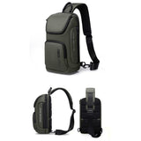 Lightweight Men Crossbody Bag For Business Essentials - Green