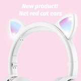 7.1 Surround Sound Cat Ear Gaming Headset With Mic - Orange