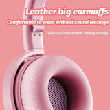 7.1 Surround Sound Cat Ear Gaming Headset With Mic - Orange