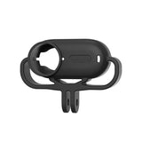 Shock-absorbing Silicone Cover for Insta360 Go 3s Camera - Black - Vertical Black