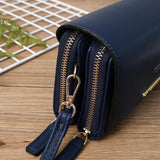 Large Capacity Women Wallet Clutch Bag Versatile Crossbody - Black