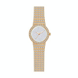 Starry Diamond Chain Women Wrist Watch - Rose Gold Scale Surface