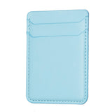 R20 Texture Card Bag Back Sticker For Mobile Phones - Blue