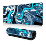 Abstract Gaming Desk Mat 300 X 600 X 2Mm - Abstract Fluid 15 - 300X600X2Mm