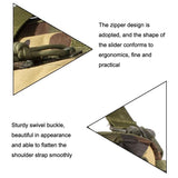 Waterproof Outdoor Messenger Bag For Sports & Cycling - Cp Camouflage