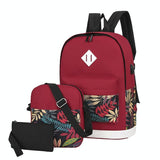 Versatile Student Backpack with Usb Port - College Style - Black