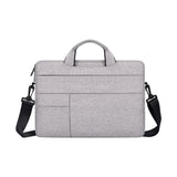 14.1-15.4 Inch Portable Laptop Shoulder Bag in Oxford Cloth & Nylon - Deep Space Gray