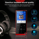2.4 Inch Touch Mp4 / Mp3 Player 8Gb Memory E Book / Alarm / Timer No Bluetooth - Silver Grey