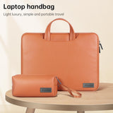 15 Inch Waterproof Laptop Bag with Power Pack and Inner Pouch - Rose Gold