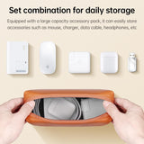 15 Inch Waterproof Laptop Bag with Power Pack and Inner Pouch - Rose Gold